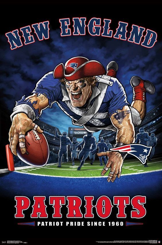 

Football New England Patriots - Round Drill Diamond Painting - 30*40CM, 501 Original