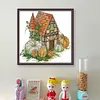 Autumn Cottage-14CT Stamped Cross Stitch 30*29cm/11.81*11.42in tapestrymarket