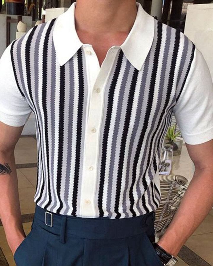 Men's Fashion Casual Polo Shirts
