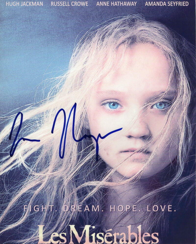 TOM HOOPER SIGNED AUTOGRAPH 8X10 MINI POSTER Photo Poster painting - LES MISERABLES, RARE!