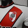 Player Version 26/27 River Plate Home White with Red Diagonal Sash Jersey