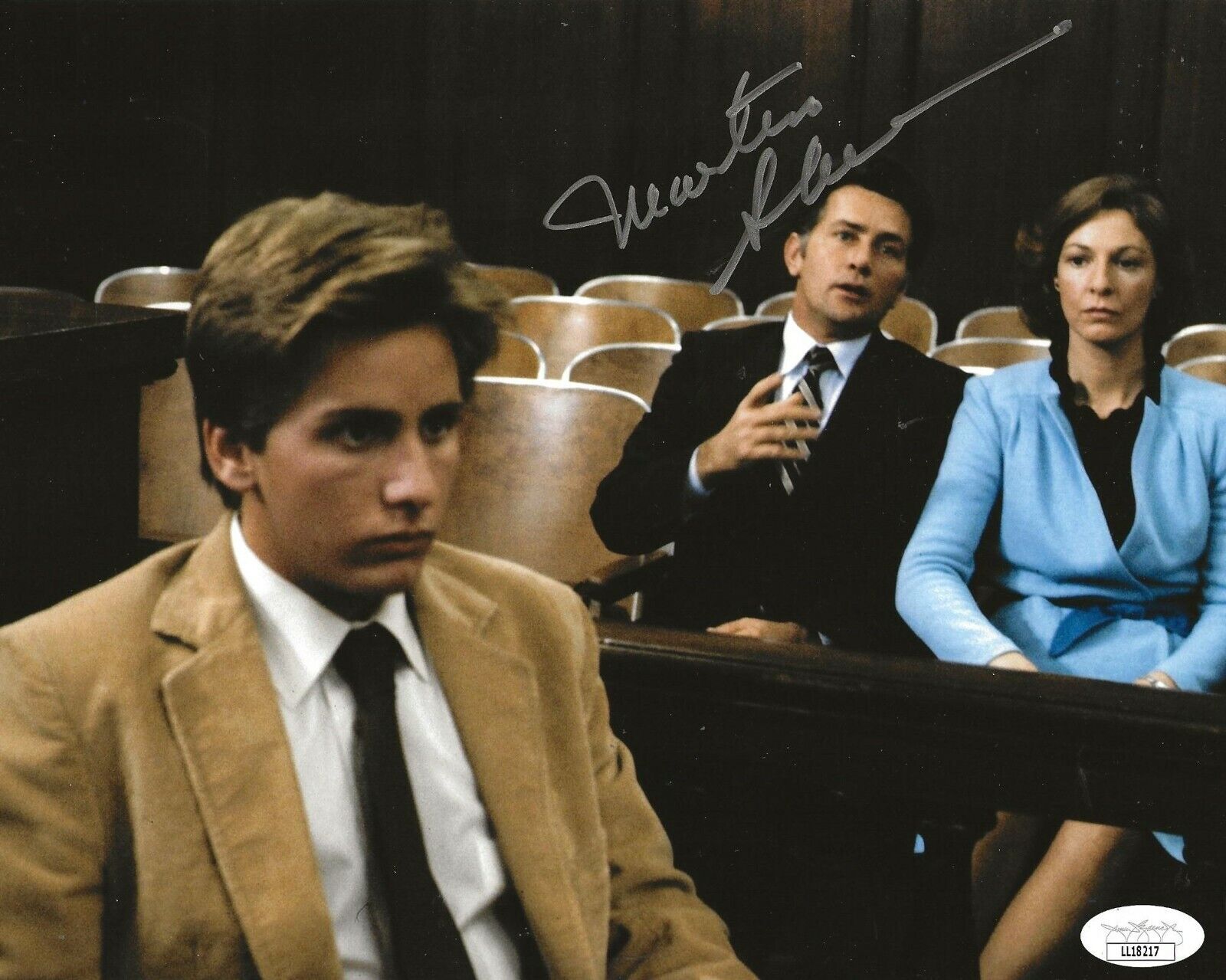 Martin Sheen signed In the Custody of Strangers 8x10 Photo Poster painting autographed JSA