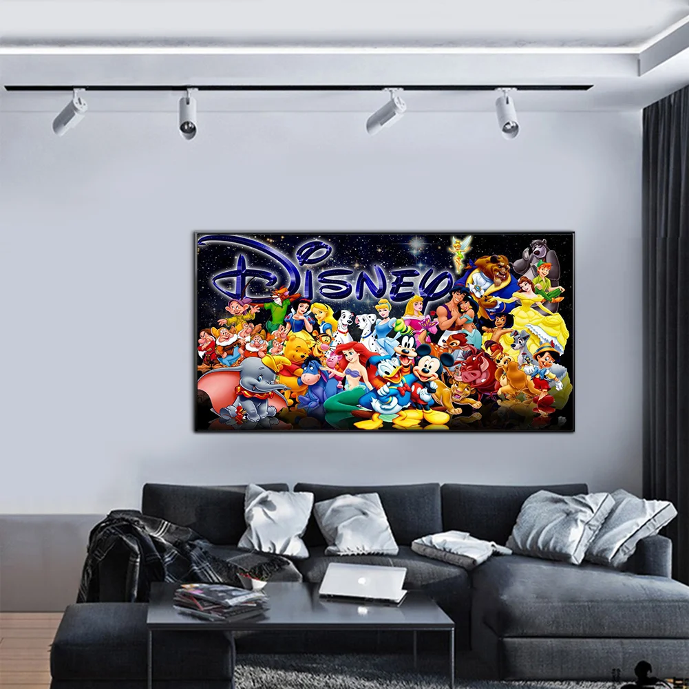 Diamond Painting - Full Round Drill - Disney Characters(75*45cm)