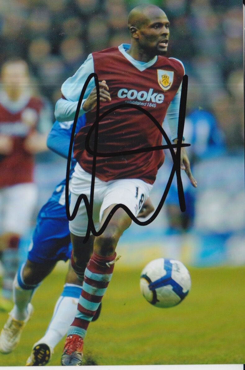 BURNLEY HAND SIGNED LEON CORT 6X4 Photo Poster painting.