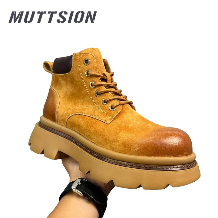 MUTTSION Handmade Retro Genuine Desert Boots | Martin Boots MUTTSION.COM MUTTSION