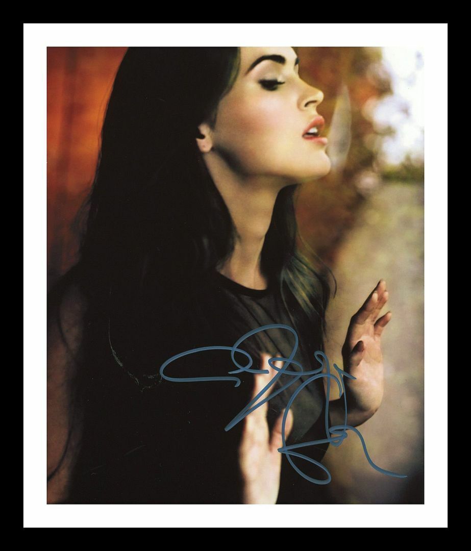 Megan Fox Autograph Signed & Framed Photo Poster painting