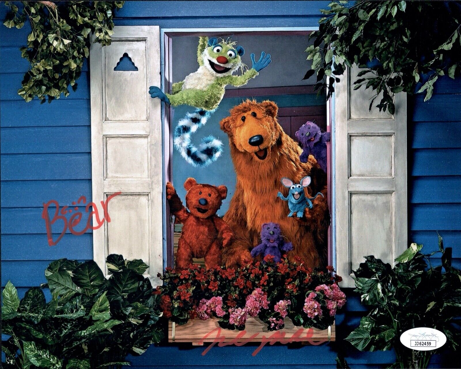 NOEL MACNEAL Signed BEAR IN THE BIG BLUE HOUSE 8x10 Photo Poster painting Autograph JSA COA Cert