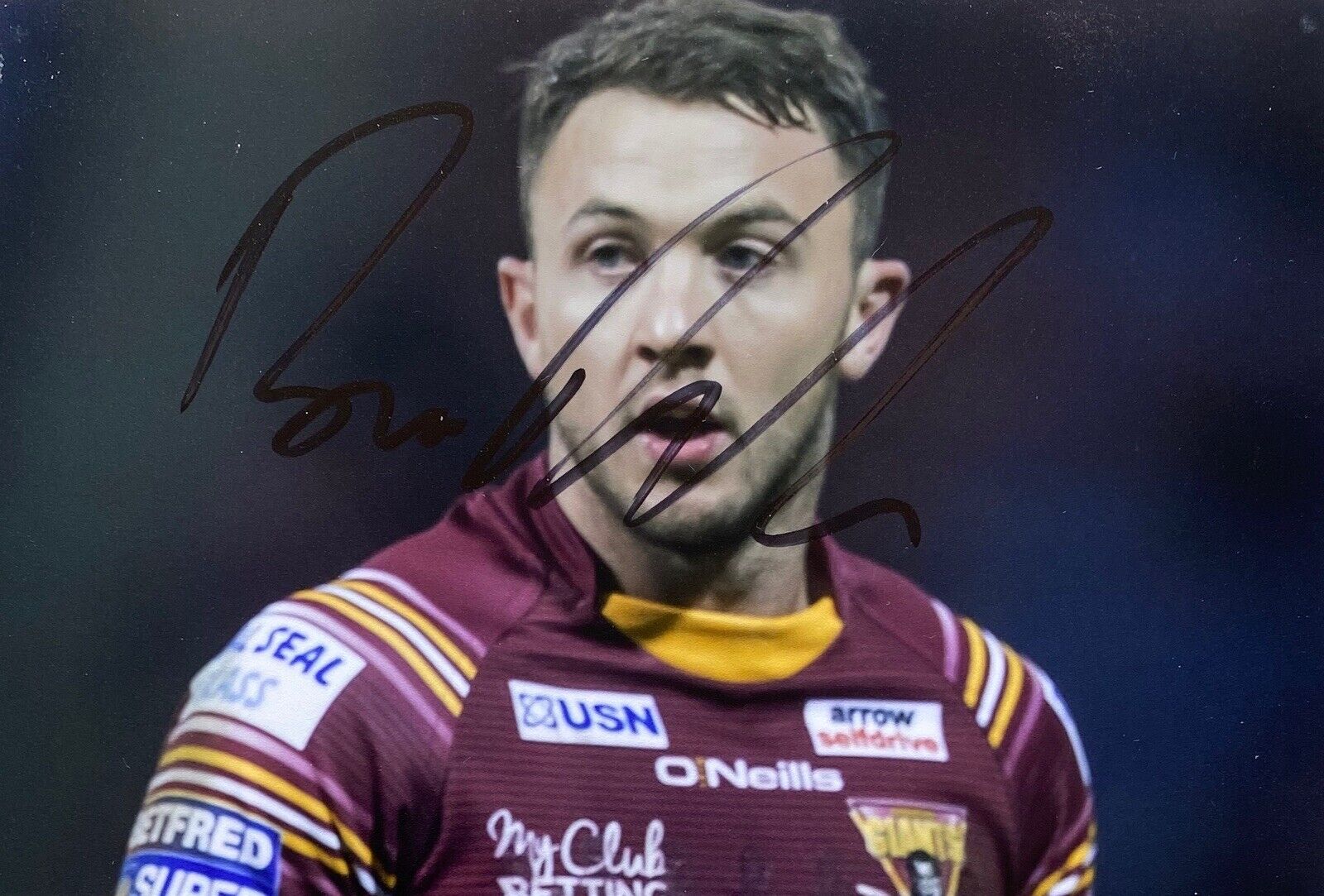 Ryan Brierley Genuine Hand Signed 6X4 Photo Poster painting - Huddersfield Giants