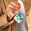 10PCS Anime Pokemon doppelseitig - 5d DIY Handwerk Schlüsselanhänger