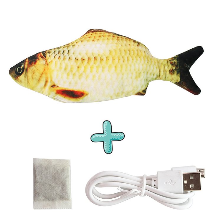 USB Rechargeable Self Moving Fish Cat Toy