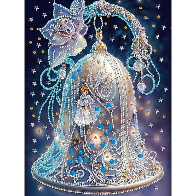 Partial Special-Shaped Diamond Painting - Dream Bell 30*40CM