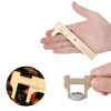 100mm Mini Brass Sliding Gauge Vernier Caliper Ruler Pocket Measuring Ruler Tool