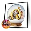 uk.everydayedeals (Limited Stock)Diamond Painting - Full Round - Christmas Crystal Ball O(30*30cm)