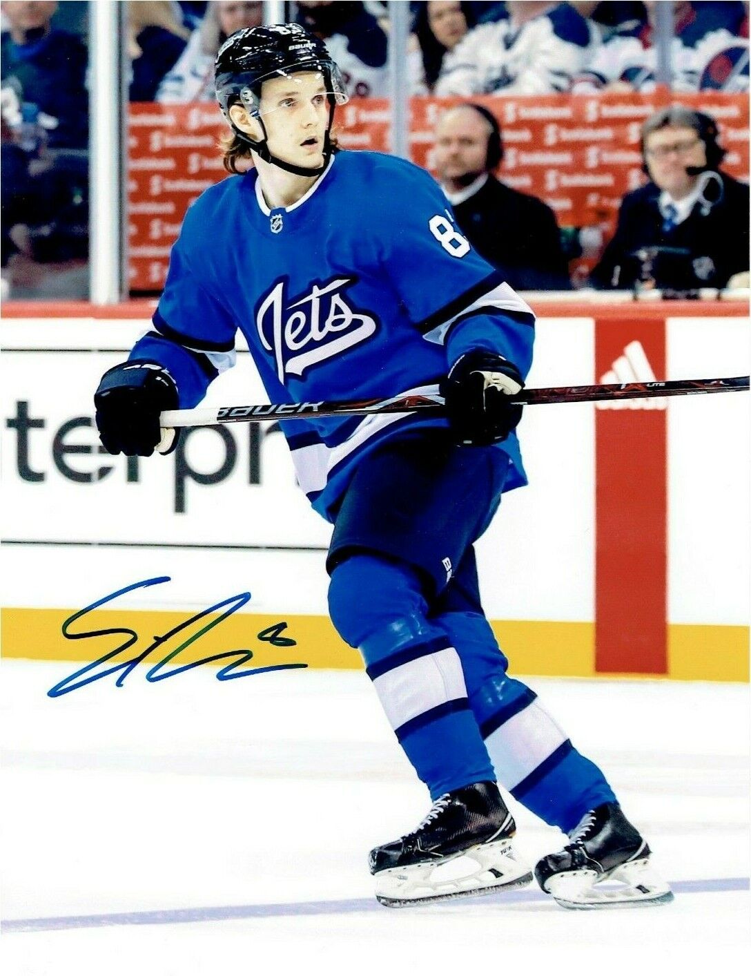 SAMI NIKU autographed SIGNED WINNIPEG JETS 8X10 Photo Poster painting