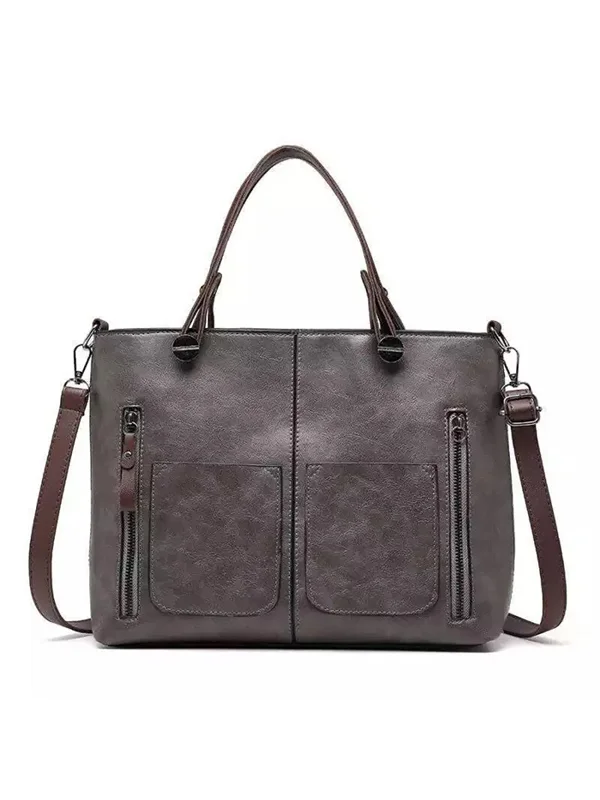 Ladies Vintage Leather Shoulder Bag