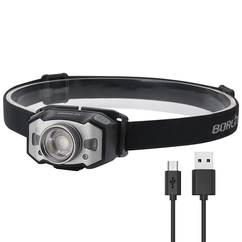 

Boruit LED Head Xpg2 3030 210LM Zoomable Wave Sensor Head, 501 Original