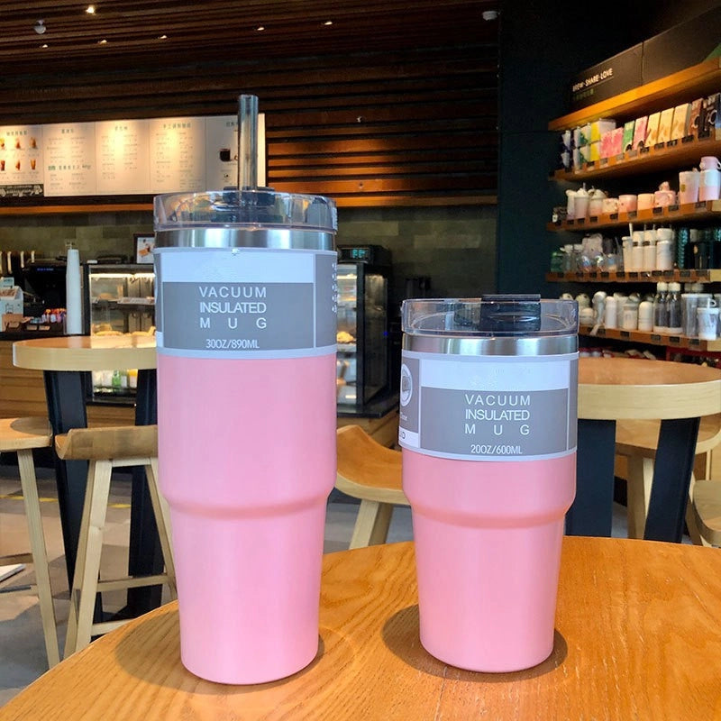 Casual Solid Color 201 Stainless Steel 304 Stainless Steel Thermos Cup 1 Piece