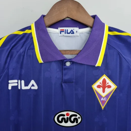 Retro 97/98 Florence Fiorentina Home Thai Quality Football Shirt