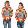 Kid Boy Girl 3D Digital Printed Pullover Casual Loose Hoodie