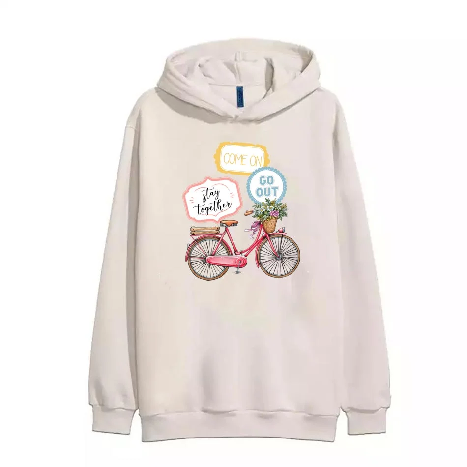 Pretty Girl&Car Iron On Transfer For T-shirt DIY Washable Thermal Sticker Fashion Design Patches On Clothes Appliqued Decoration