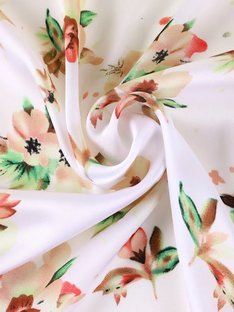 Flower Print Bandana