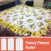 Fancy Fleece & Fabric Cutting Ruler