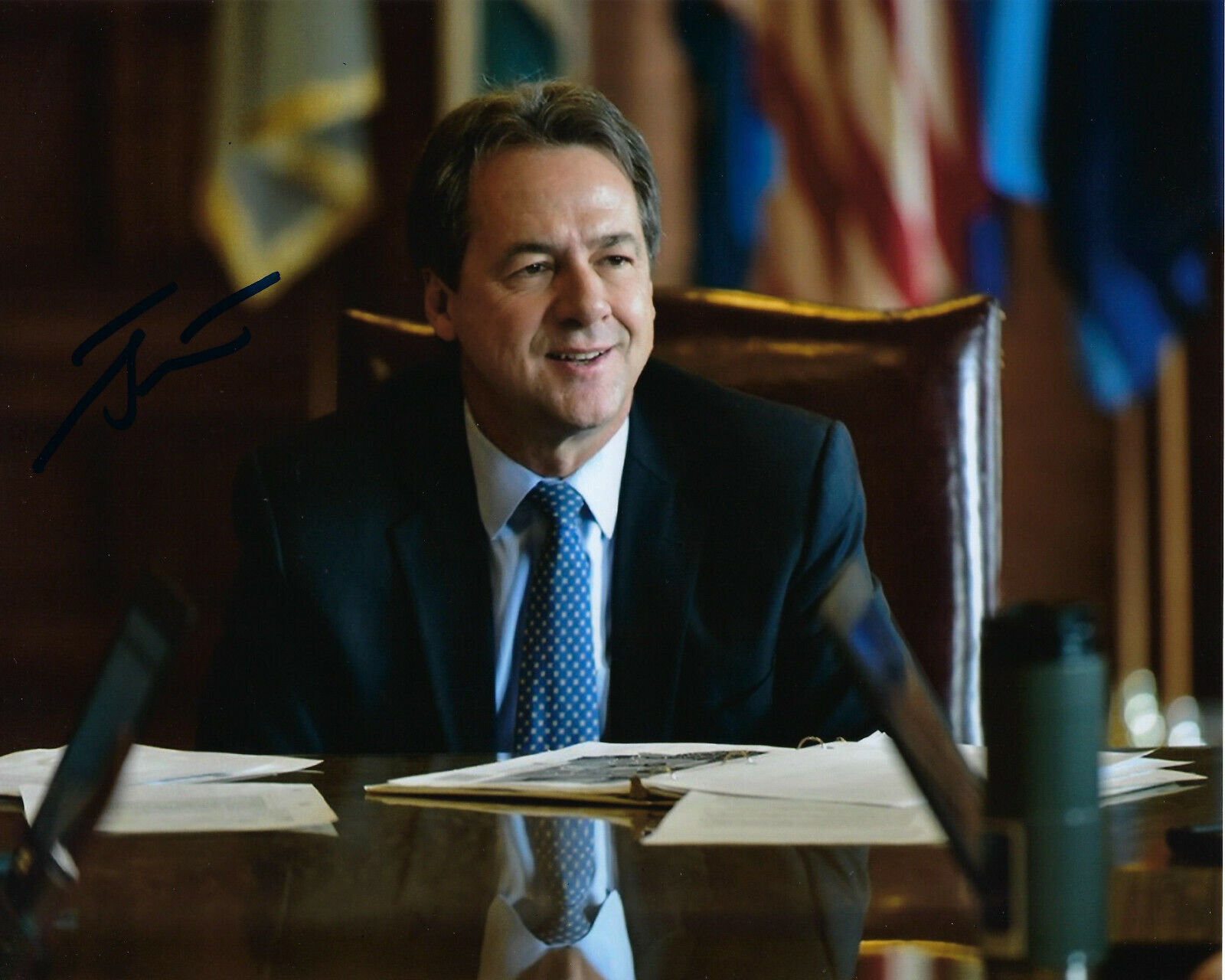 STEVE BULLOCK - 2020 DEMOCRATIC CANDIDATE - SIGNED AUTHENTIC 8x10 Photo Poster painting F w/COA