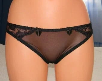 pornhint Pornhint See through panties,Plus size,lace lingerie,black ladies,wedding thong,Handmade underwear,black knickers,panties,thongs,black thong,capron