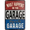 Garage - Vintage Metal Signs - 20*30cm/30*40cm - Warning