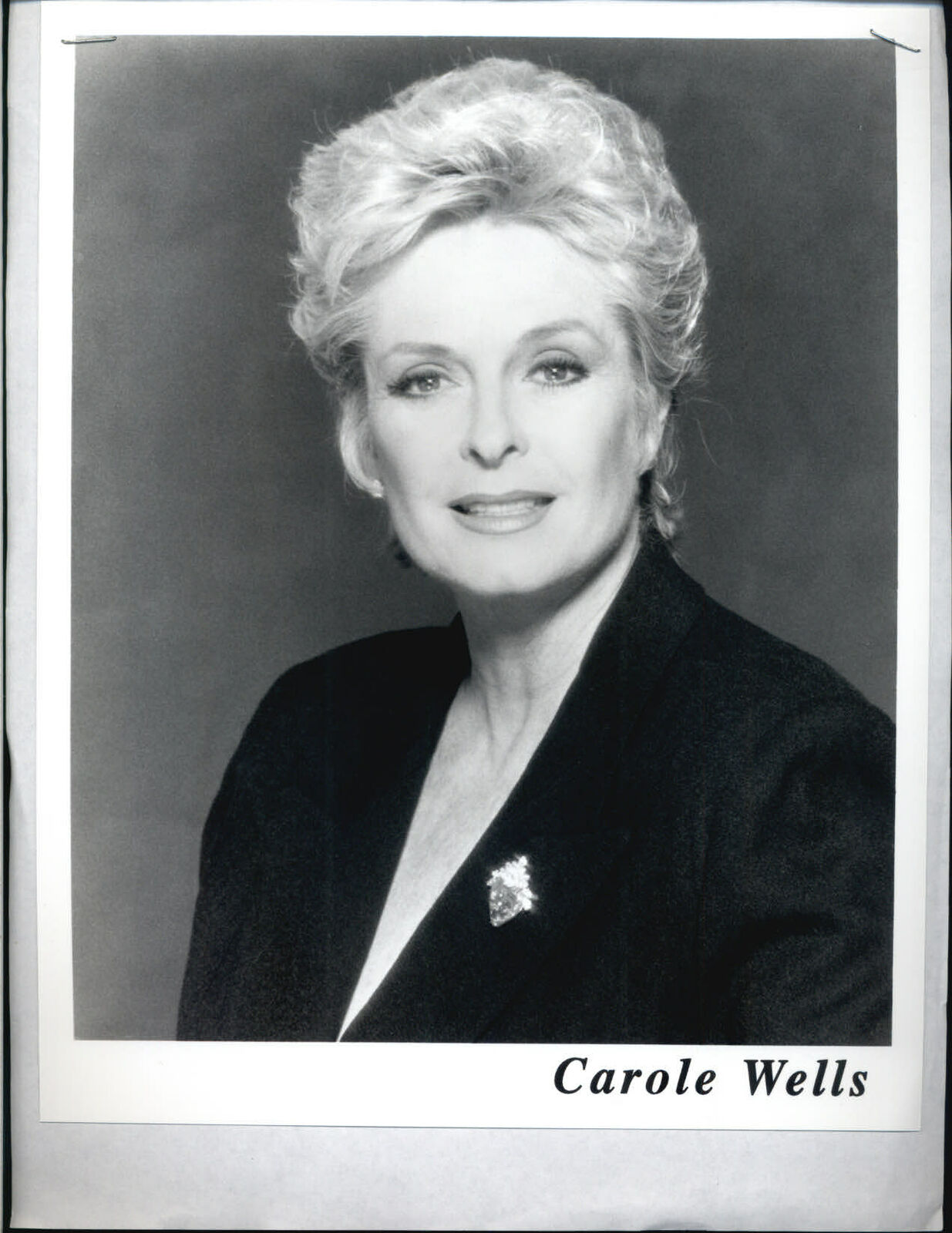 Carole Wells - 8x10 Headshot Photo Poster painting w/ Resume - National Velvet