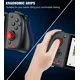DinoFire for Nintendo Switch Joy-cons Controller, Programmable for Joy con Controller for Nintendo Switch/OLED-Black