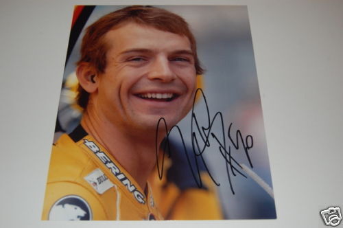 Hand Signed Sylvain Guintoli Photo Poster painting 10x8.