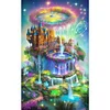 Rainbow Wonderland - runder Bohrer Diamond Painting - 45*70cm (große Größe Teil-AB-Bohrer)