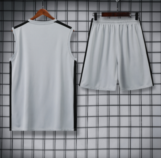 23/24 PSG Paris Saint Germain Grey Vest Training Kit Football Shirt Thai Quality