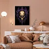 Diamond Painting -DIY Round Drill Skull