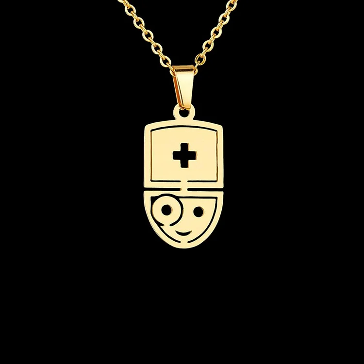 Shield Doctor Necklace Doctor Nurse Gift