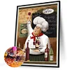 Diamond Painting-DIY Full Round Drill Chef