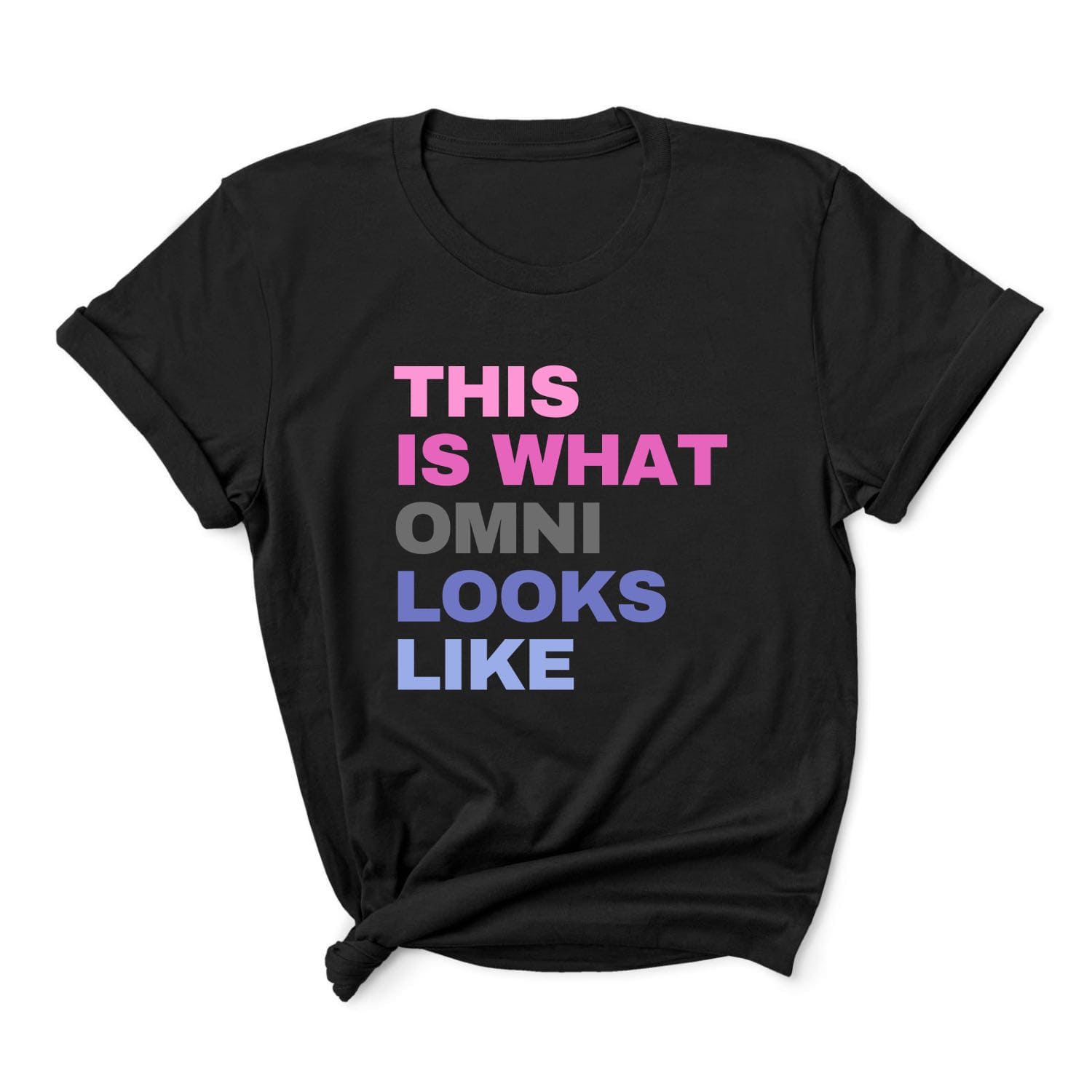 Omnisexual pride t-shirt