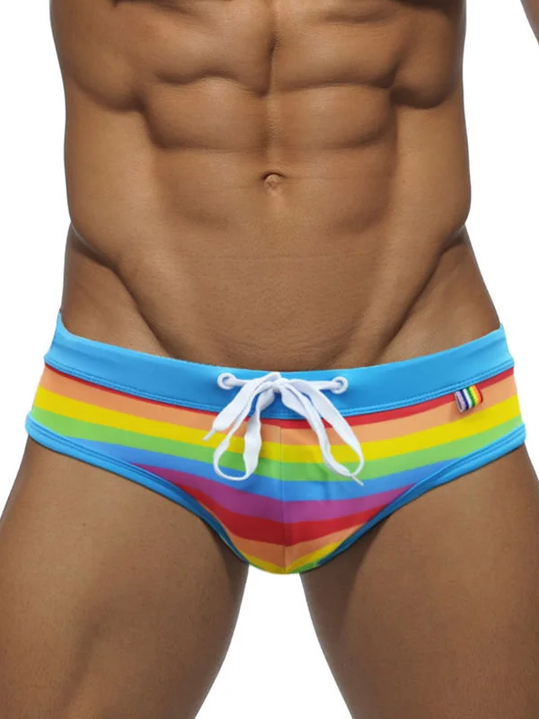Colorful Striped Triangle Trunks