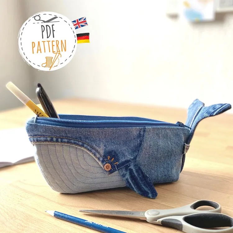Sewing pattern pencil case PDF&mdash;【Include Instructions】