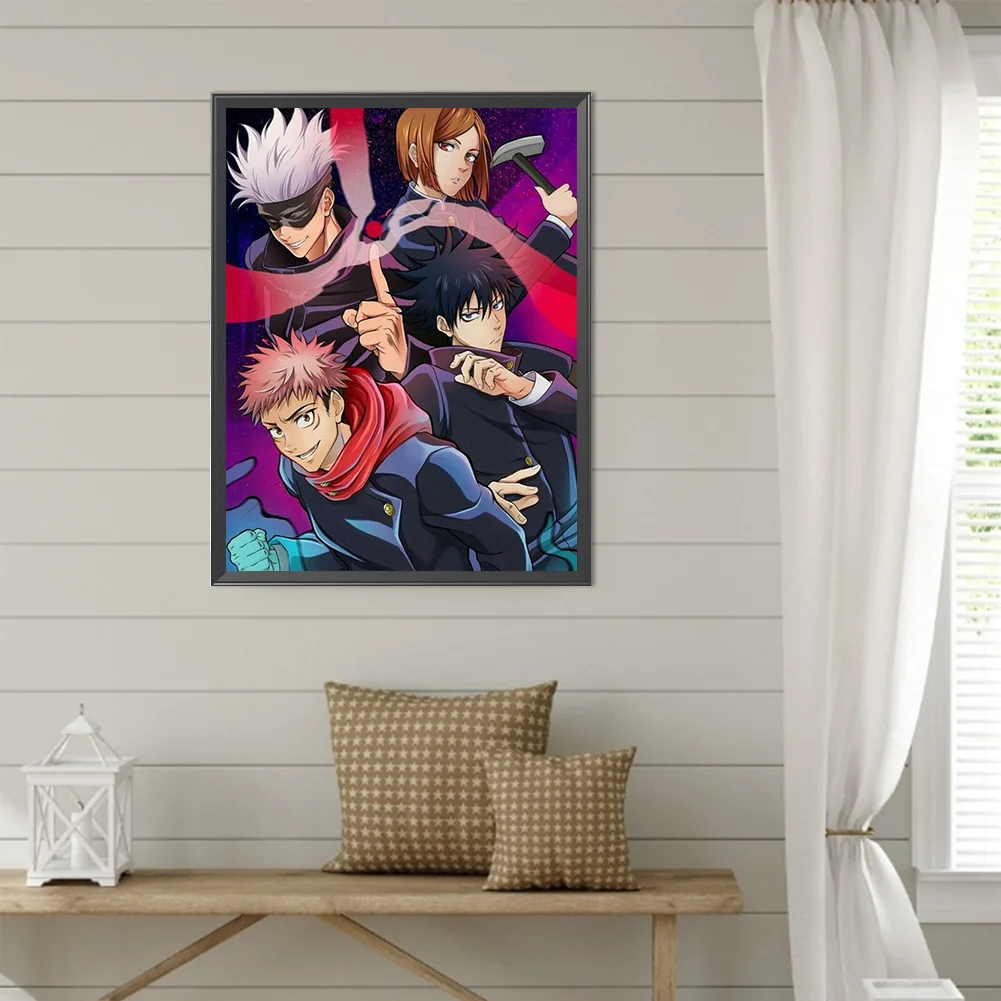 Diamond Painting - Full Round Drill - Gojo Satoru(Canvas|40*50cm)