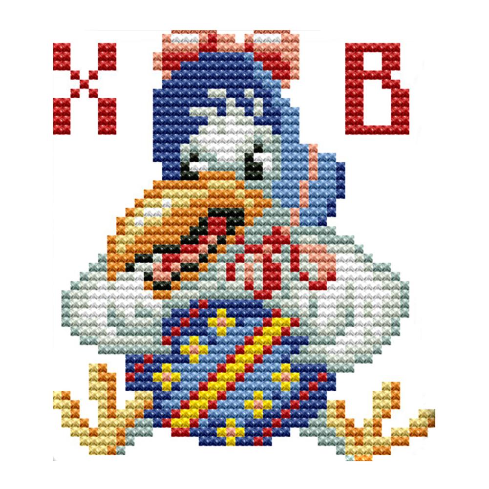 

Cool Bird - 14CT Stamped Cross Stitch - 13*11cm, 501 Original