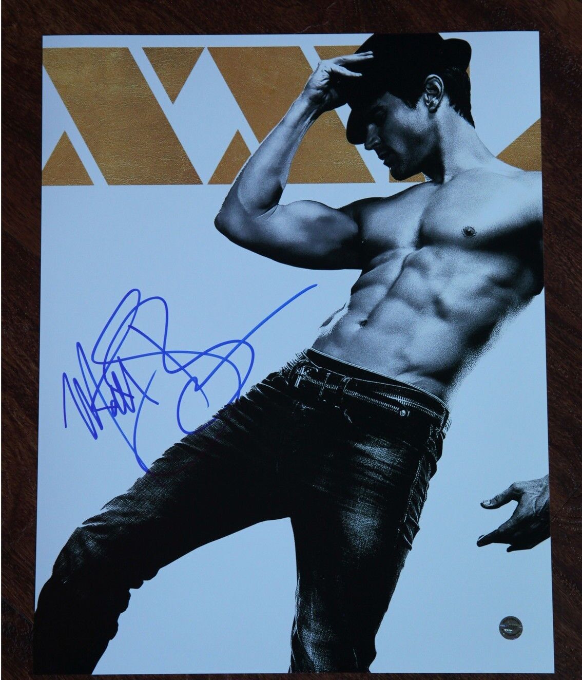 GFA Magic Mike XXL * MATT BOMER * Signed 11x14 Photo Poster painting MH1 COA