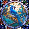 4pcs Diamond Painting -DIY Round Drill Stained Glass Animal
