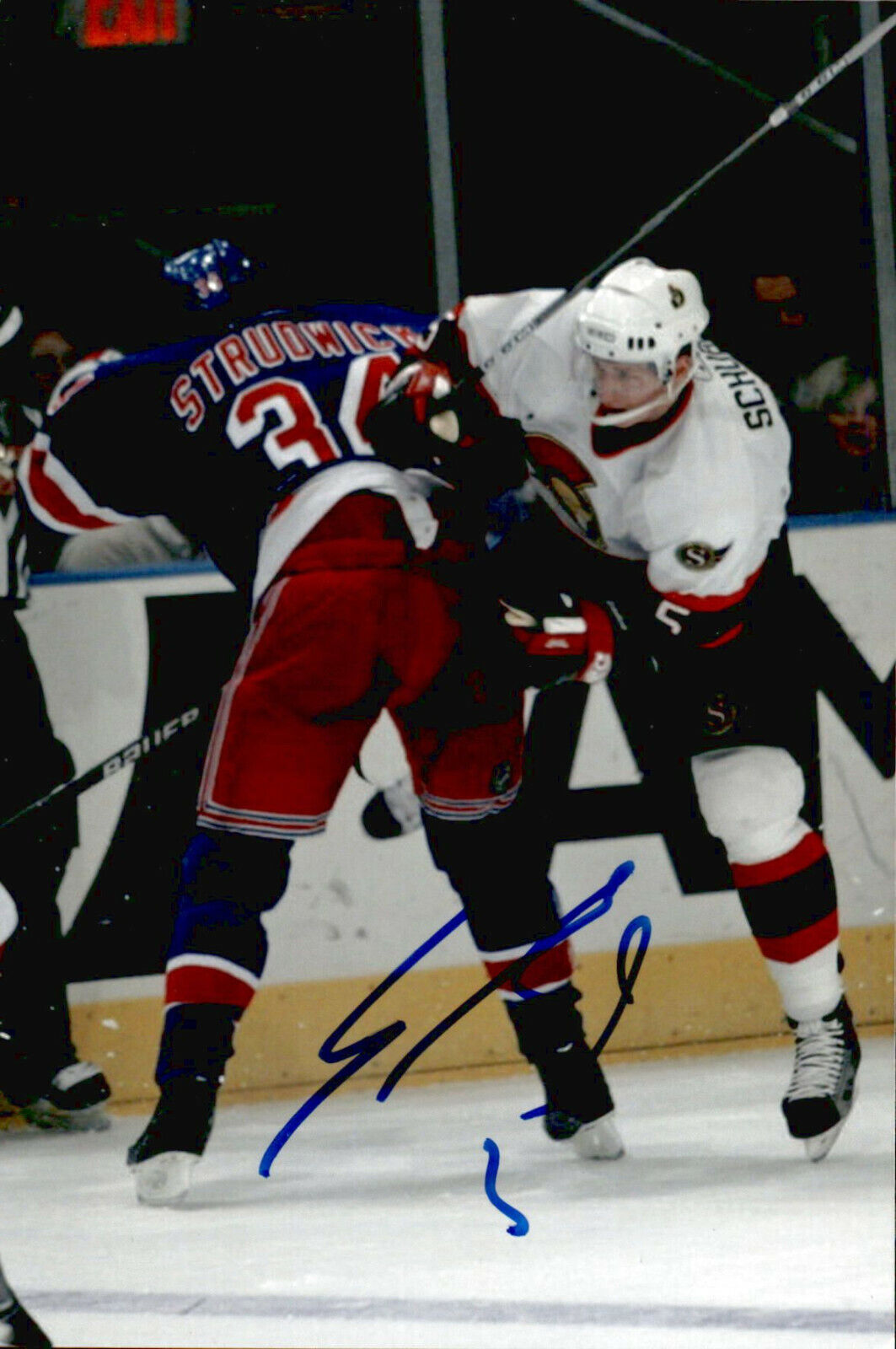 Christoph Schubert SIGNED autographed 4x6 Photo Poster painting OTTAWA SENATORS #7