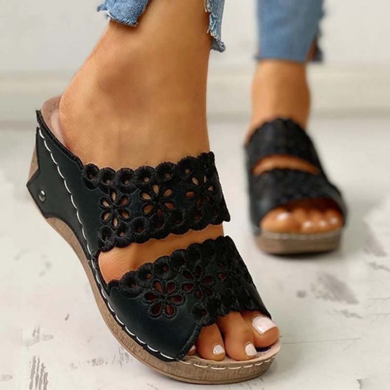 clarks collection leather soft footbed orthopedic arch support sandals