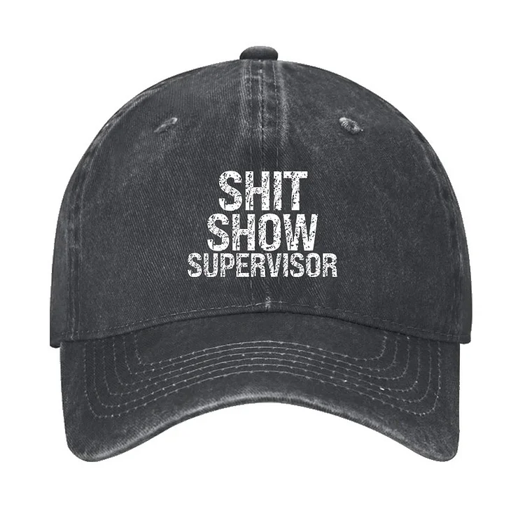 Shit Show Supervisor Hat QueenFunky