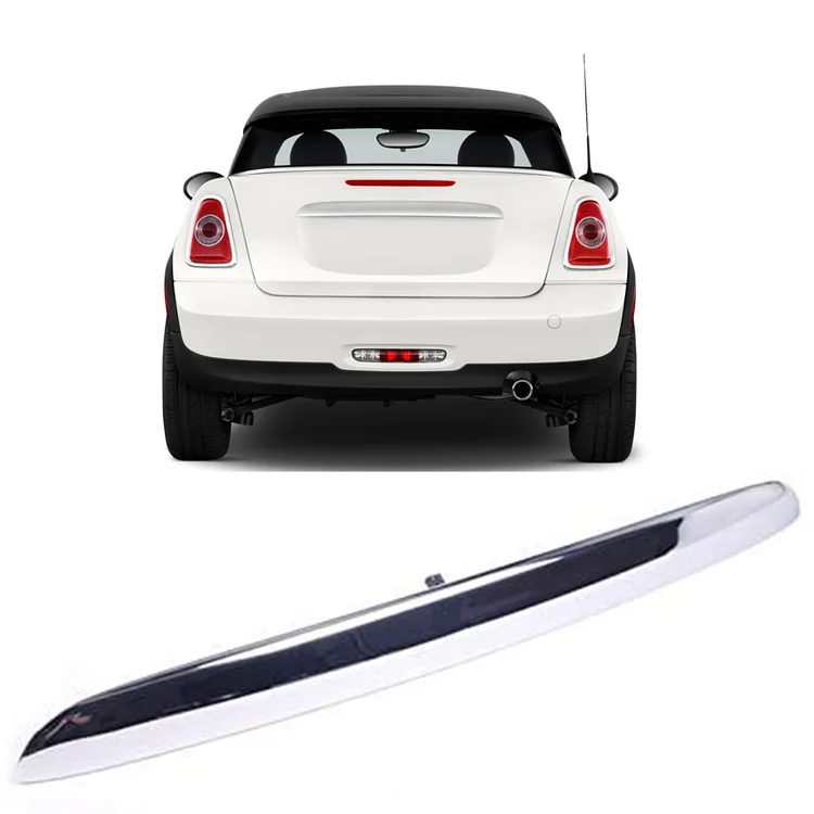 Silscvtt Hatch Trunk Tailgate Handle Chrome with Lamp Replacement for Cooper R56 R57 R58 R59 R60 R61 2007-2014 51132753603