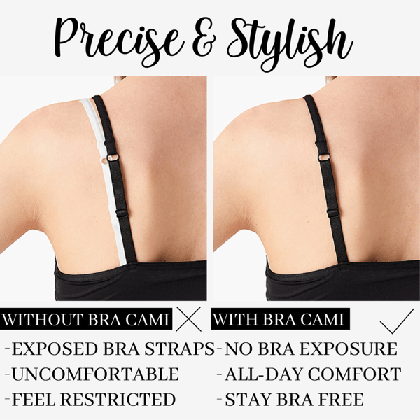 WOMEN'S COOL FLOWY BRA CAMI WITH BUILT-IN CUPS