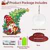 Photo Xmas Tree Gift DIY 2D Flat Wooden Desktop Diamond Art Kit